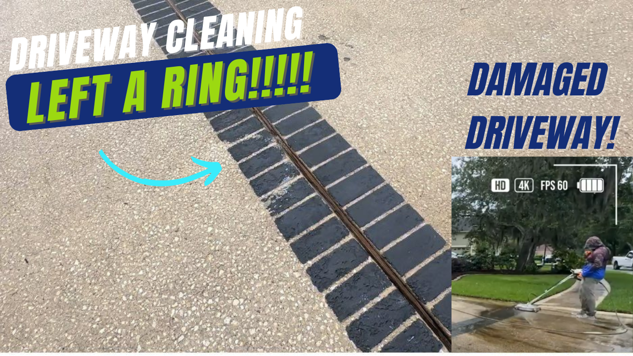 A Tale of Restoration: Driveway Cleaning in Ponte Vedra Beach, FL with Express Clean 360